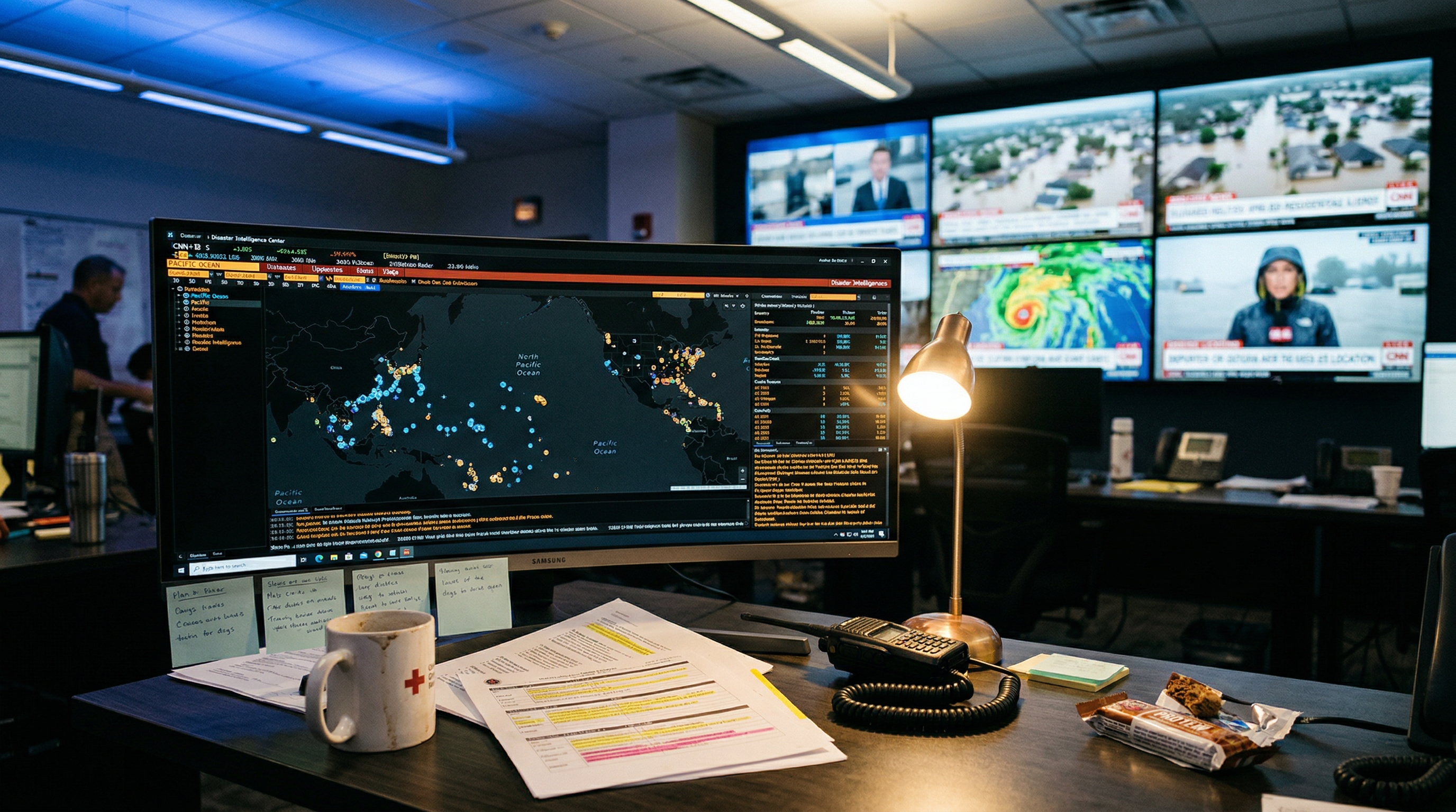 Red Cross Disaster Response — full multi-nation ops dashboard, built & deployed on an accelerated timeline